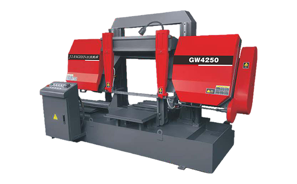 沉湖管委会GW4250双柱龙门卧式带锯床