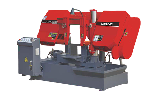 沉湖管委会GW4240双柱卧式带锯床